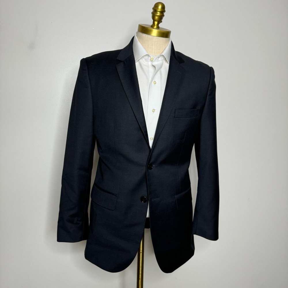 Indochino Men's 40S Solid Gray Suit‎ Jacket 100% Wool